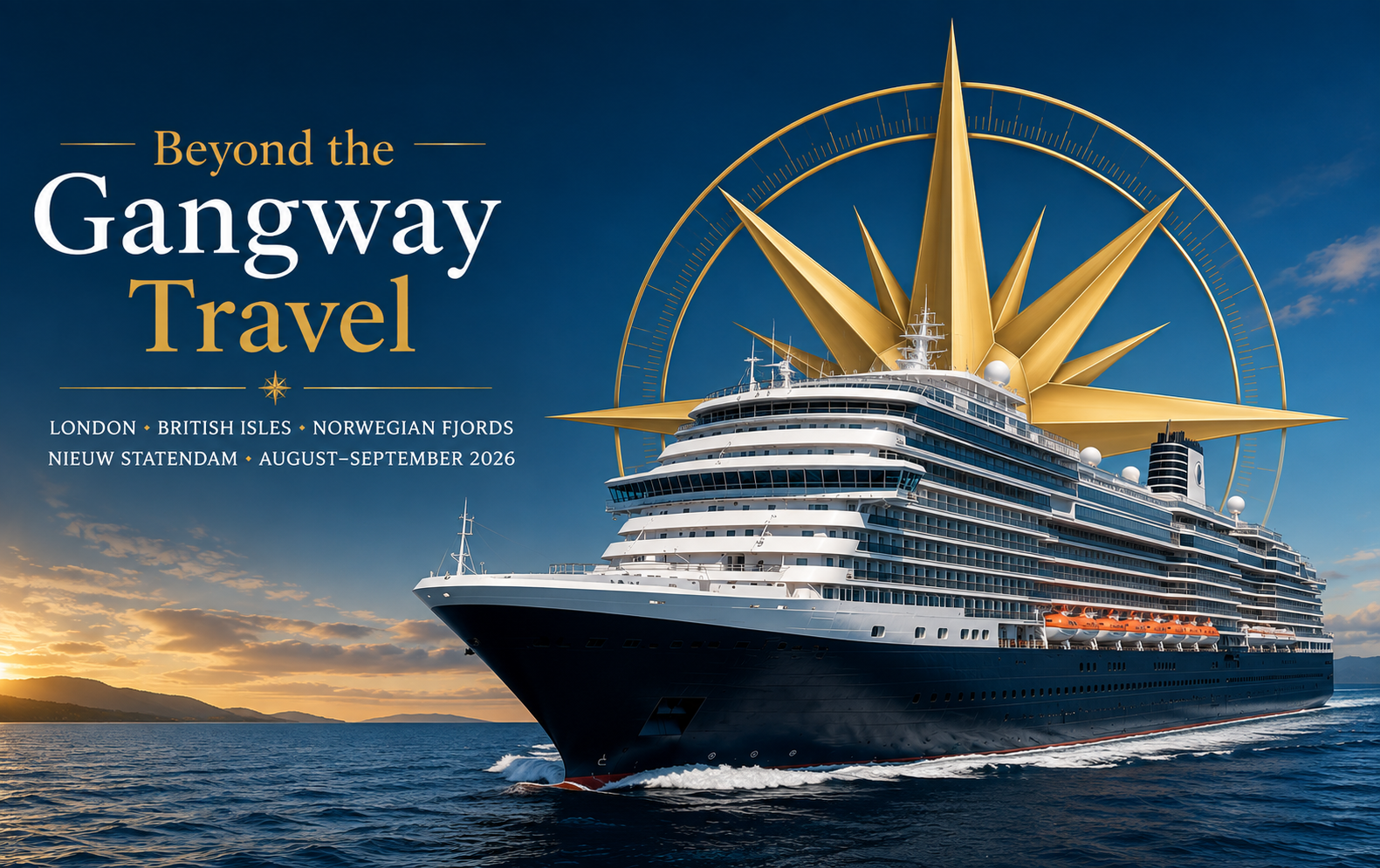 Beyond the Gangway Travel banner logo
